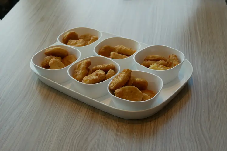 1,2 milliard de nuggets de l'enseigne McDonald's sont consommés chaque année en France.