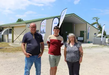 L’installation de Guénaël Lamy avec ses parents assurera la continuité de l’élevage.