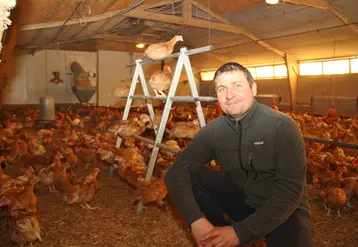 Benoît Drouin vice-président du Synalaf éleveur Loué Agriculture biologique Sarthe