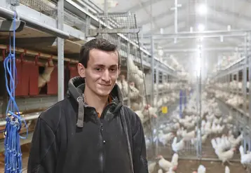 <em class="placeholder">Dirkjan est un des cinq enfants du couple, tous impliqués dans l&#039;entreprise familiale lancée en 2007 avec 11 000 poules.</em>