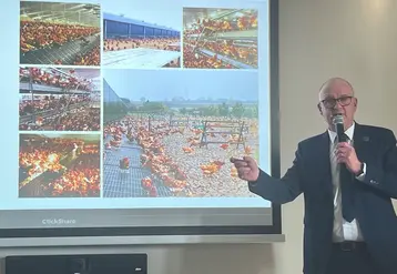 <em class="placeholder">Graham Atkinson, consultant en agriculture au Royaume-Uni : « L’interprofession de l’œuf britannique a adapté les protocoles de suivi salmonelle avec le ...</em>